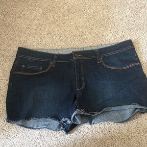 Faded Glory Navy Jean Shorts